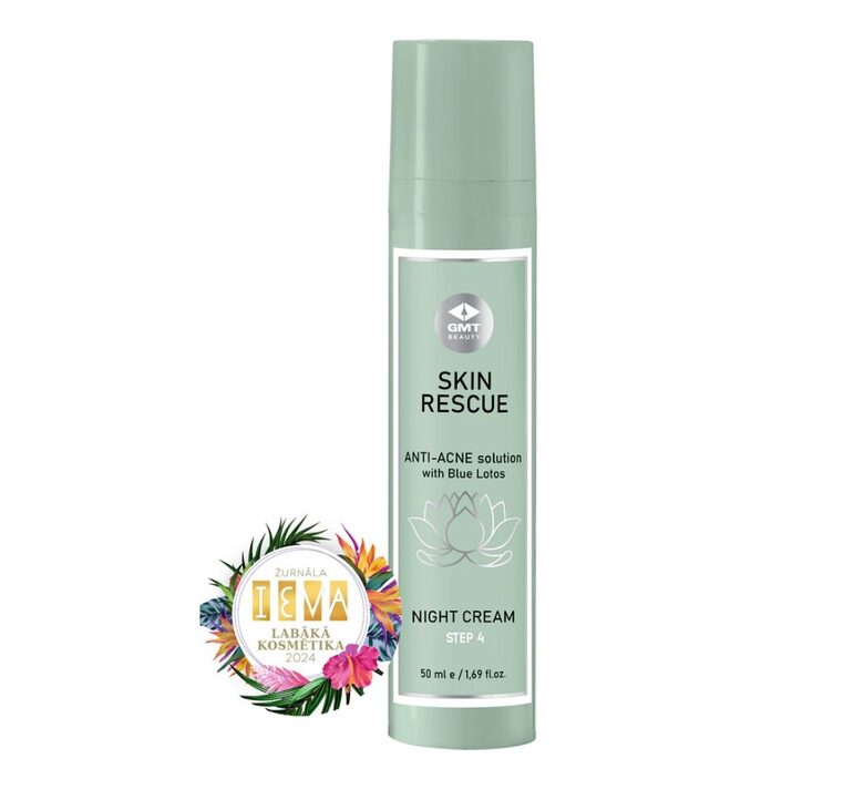 GMT Beauty  ANTI-ACNE NAKTS KRĒMS, 4. Solis I 200ml